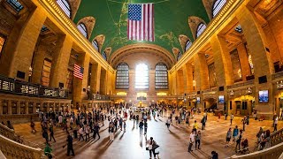 Walking Tour of Grand Central Terminal — New York City 【4K】🇺🇸 [upl. by Gilbye]