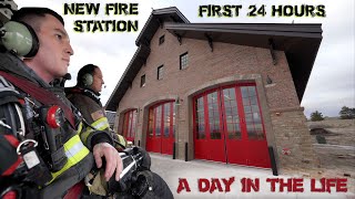 First 24 Hours in a New Fire Station  A Day in the Life [upl. by Pelpel]