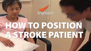 How To Position A Stroke Patient [upl. by Fries477]