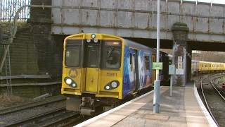 Half an Hour at 216  Birkenhead North Station 1022017  Class 507 508 terminus [upl. by Halas]