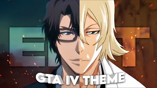 Aizen x Urahara  GTA IV Theme Edit [upl. by Starbuck]